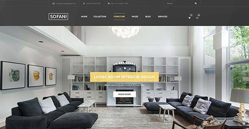 20+ Furniture & Interior eCommerce WordPress Themes