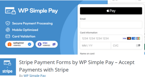 Stripe Payment Form Plugin