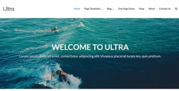 Ultra – Powerful WordPress Theme