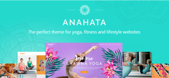 Anahata Fitness WordPress Theme