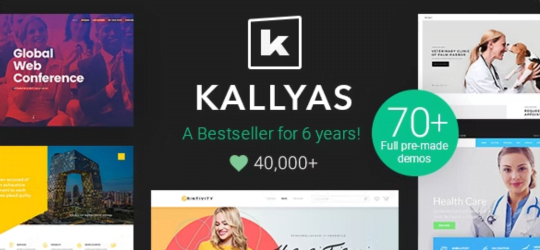 Kallyas Best Selling WordPress Theme