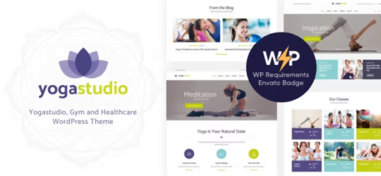 Yogastudio Healthcare WordPress Theme