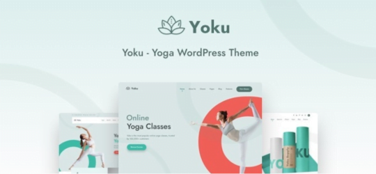 Yoku Yoga Studio WordPress Theme