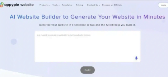 Appypie AI Website Builder