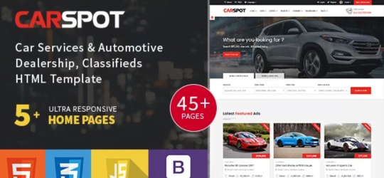 CarSpot WordPress Theme