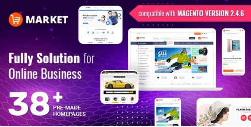 Market - Premium and Optimized Magento Theme