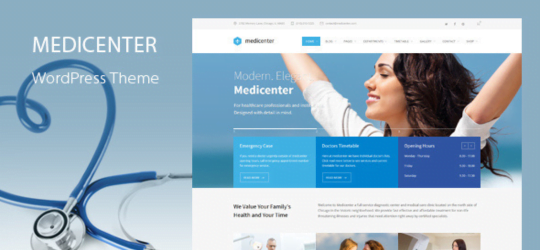 MediCenter  WordPress Theme