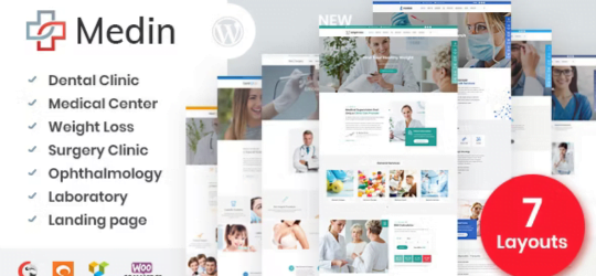  Medin WordPress Theme