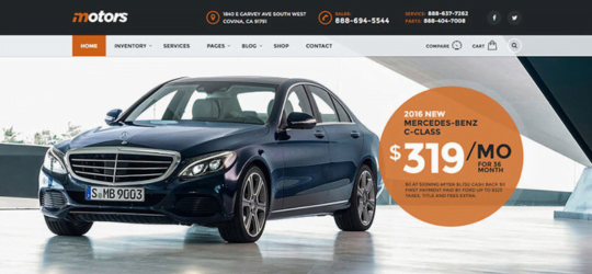 Motors Best Classified Ads WordPress Theme