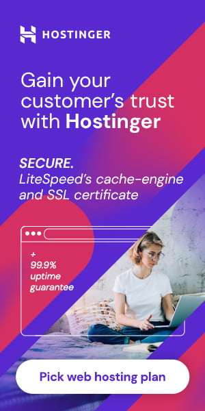Hostinger and make the perfect website. From Shared Hosting and Domains to VPS and Cloud plans. We have all you need for online success.