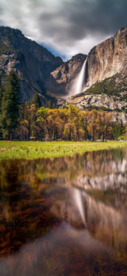 Mountain Waterfall Wallpaper