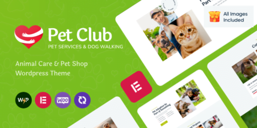 Pets Club WordPress Theme