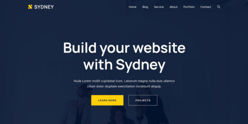Sydney Free Multipurpose WordPress Theme