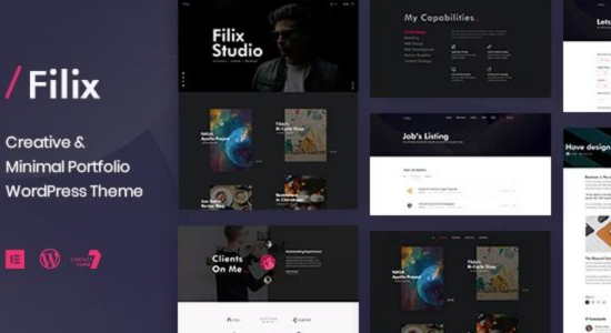 Filix - Creative Minimal Portfolio