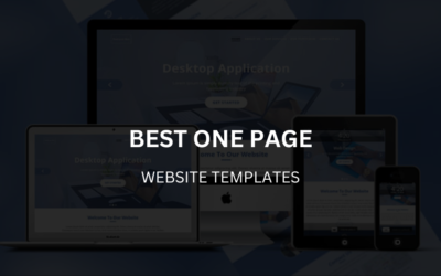 Top 10 Best One-Page Website Templates 2024